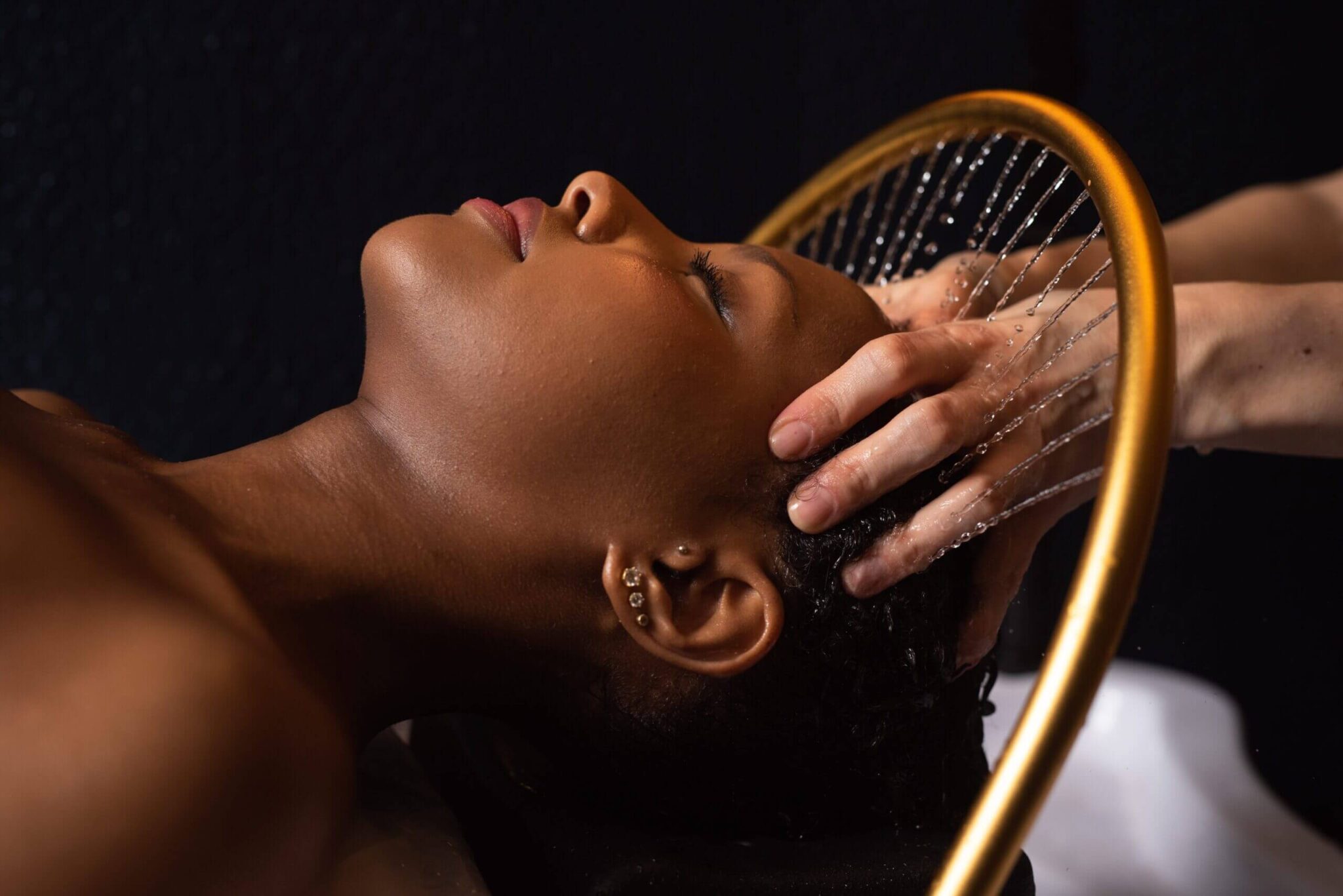 Luxury head spa treatment at U Wellness